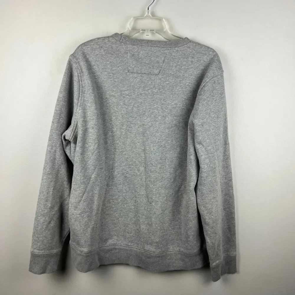 Banana Republic Men's Heather Gray Crewneck Sweater Size L
